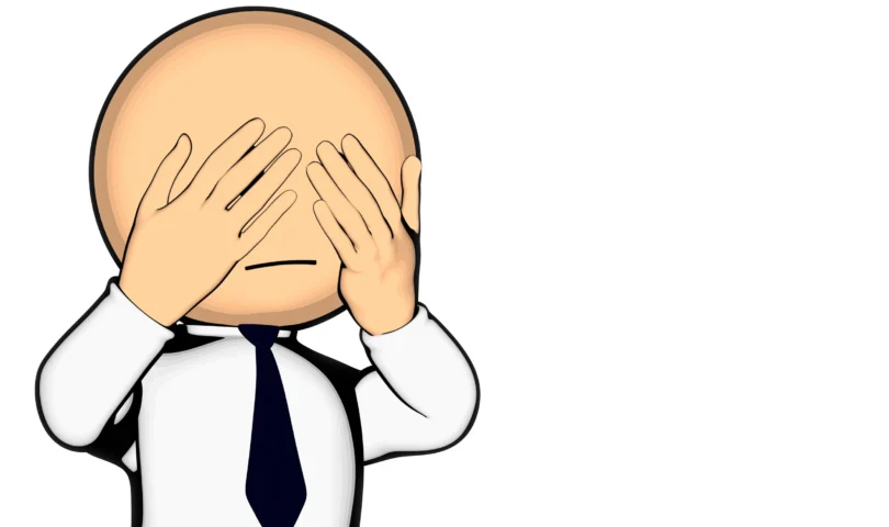 An executive reviewing operational risk